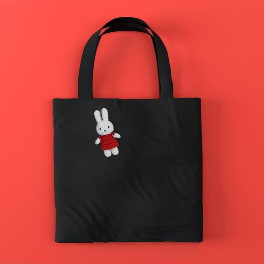 ミッフィーのキーホルダー(レッド)