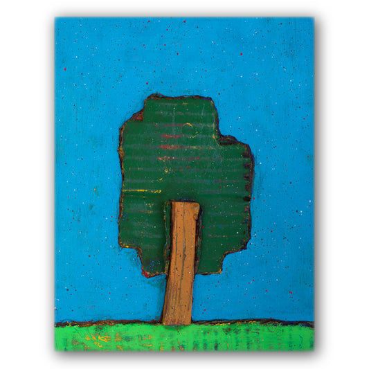 【木】壁掛けのできる小さな絵画