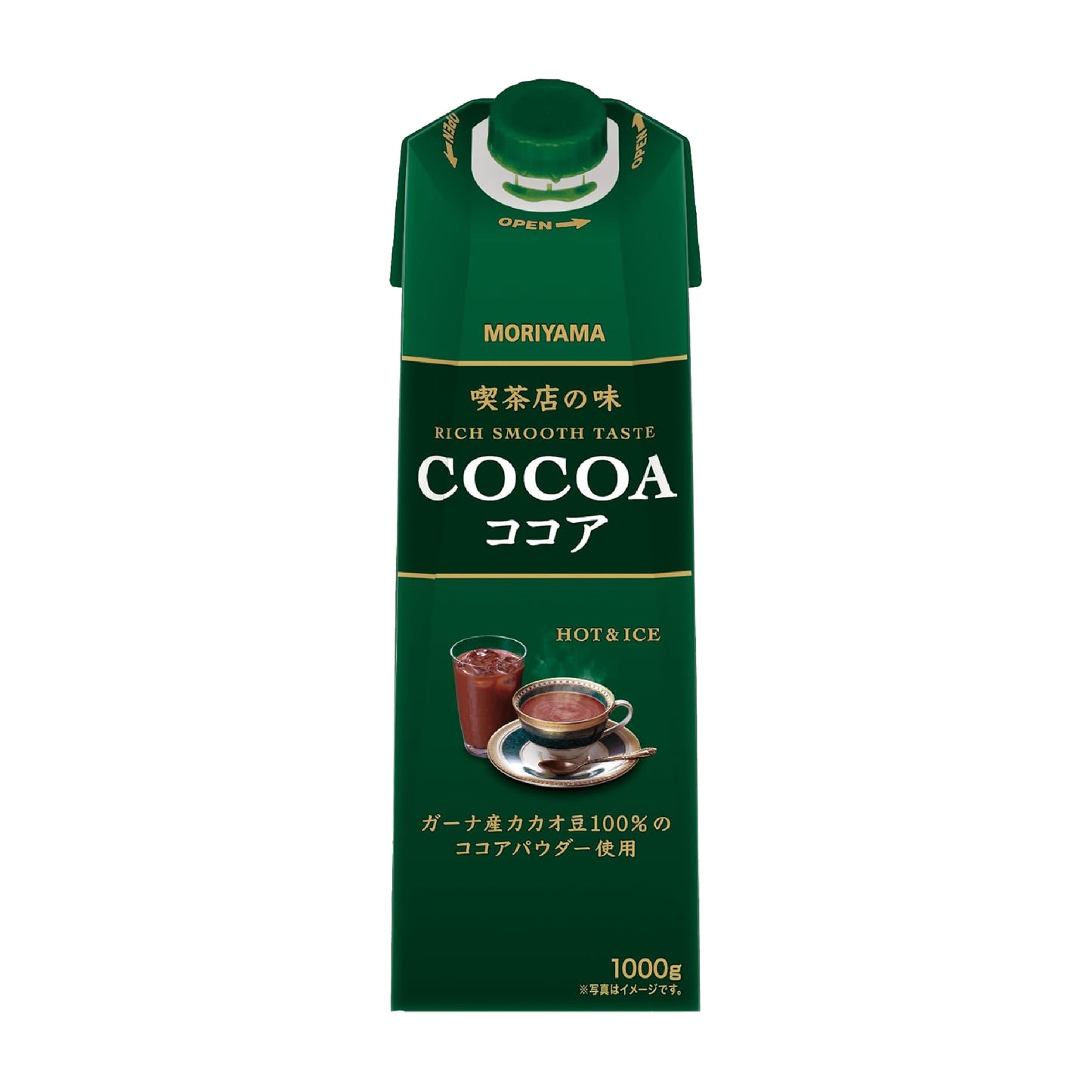 喫茶店で飲むような、とろり濃厚な本格ココア