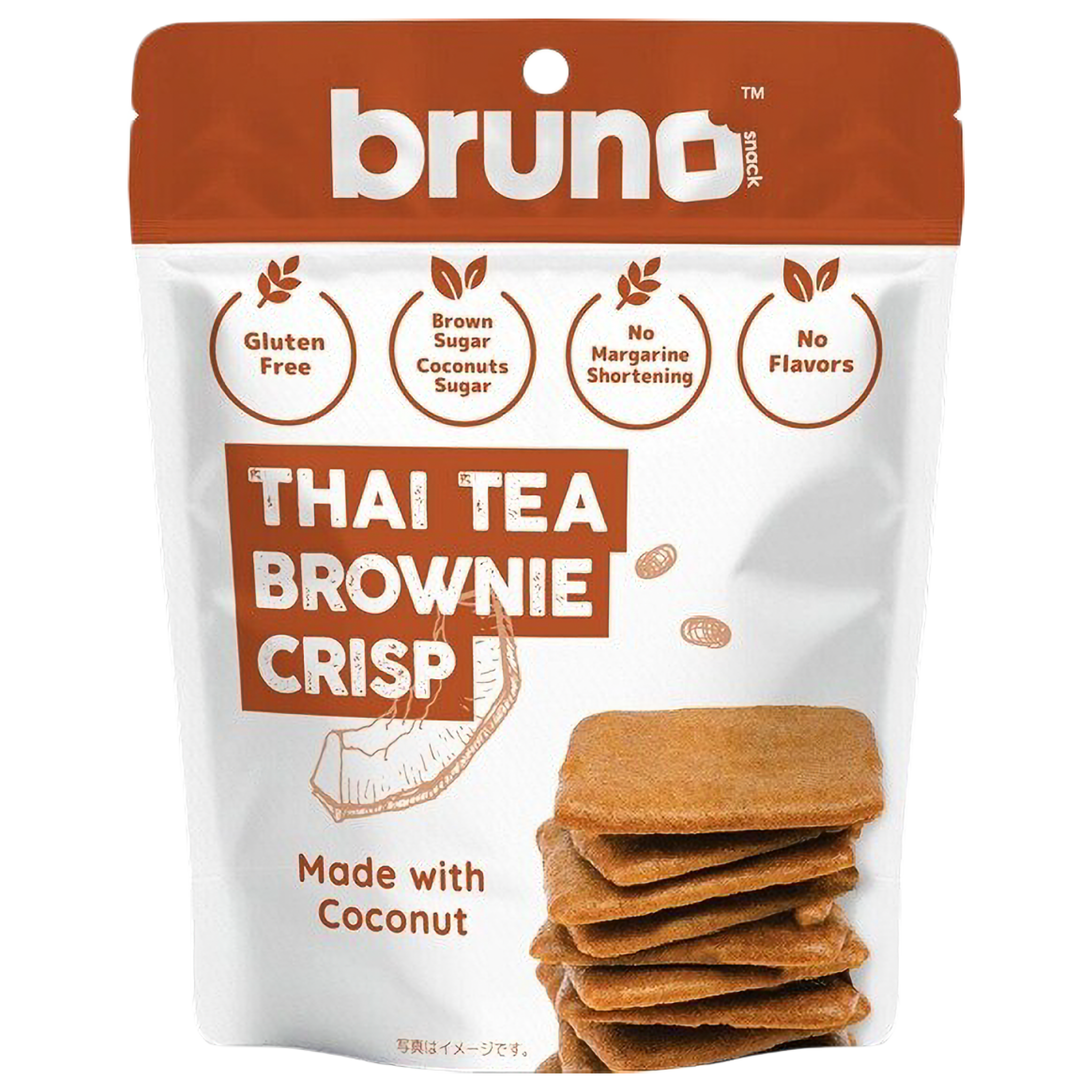 Bruno snack クリスピー タイティー ブラウニー 60g｜グルテンフリー