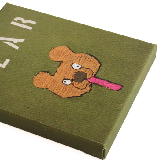 【BEAR】壁掛けのできる小さな絵画