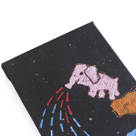 【象】壁掛けのできる小さな絵画