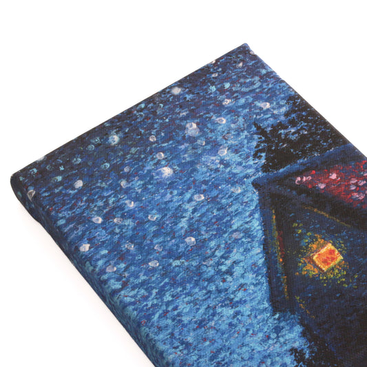 【23:58 ただいま】壁掛けのできる小さな絵画