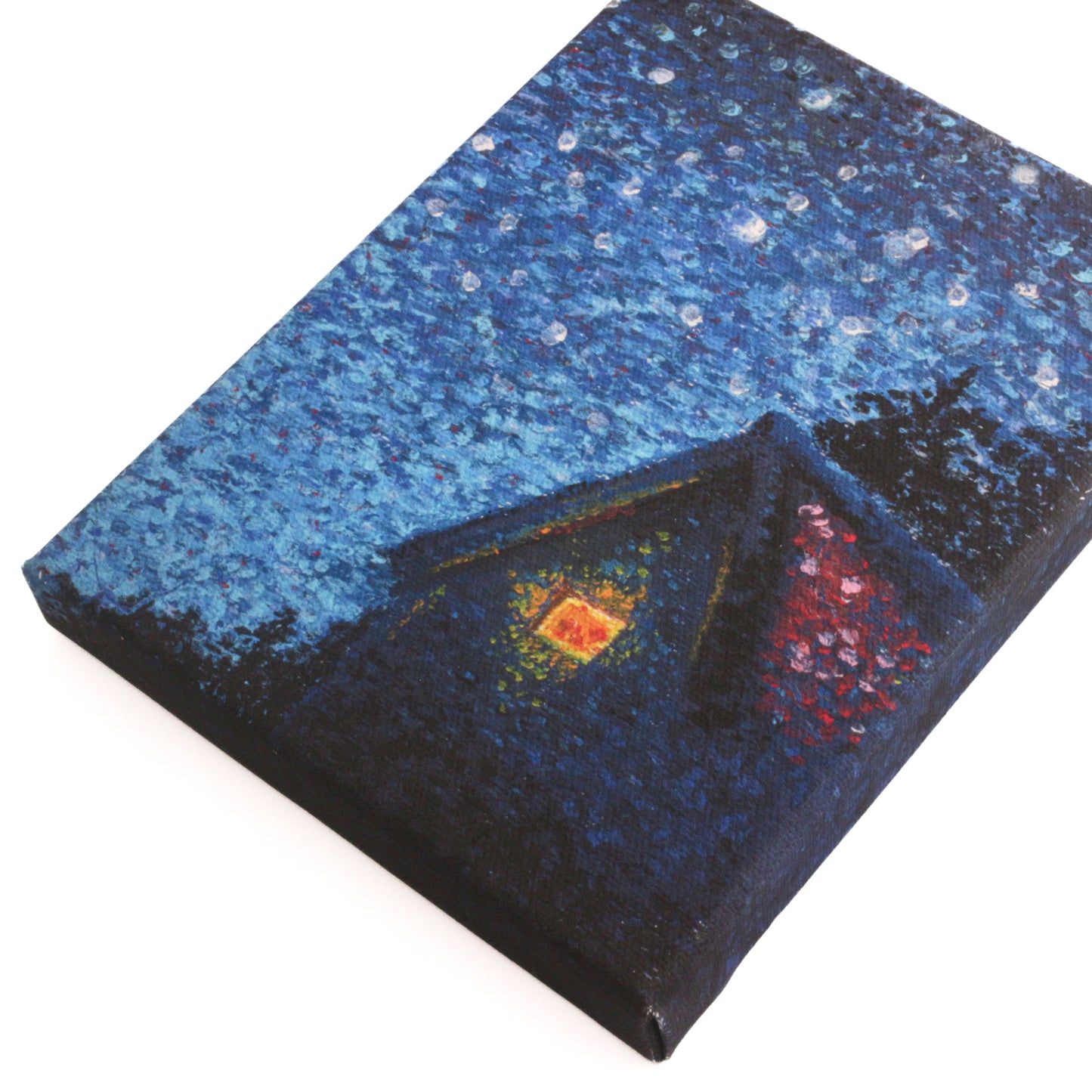 【23:58 ただいま】壁掛けのできる小さな絵画