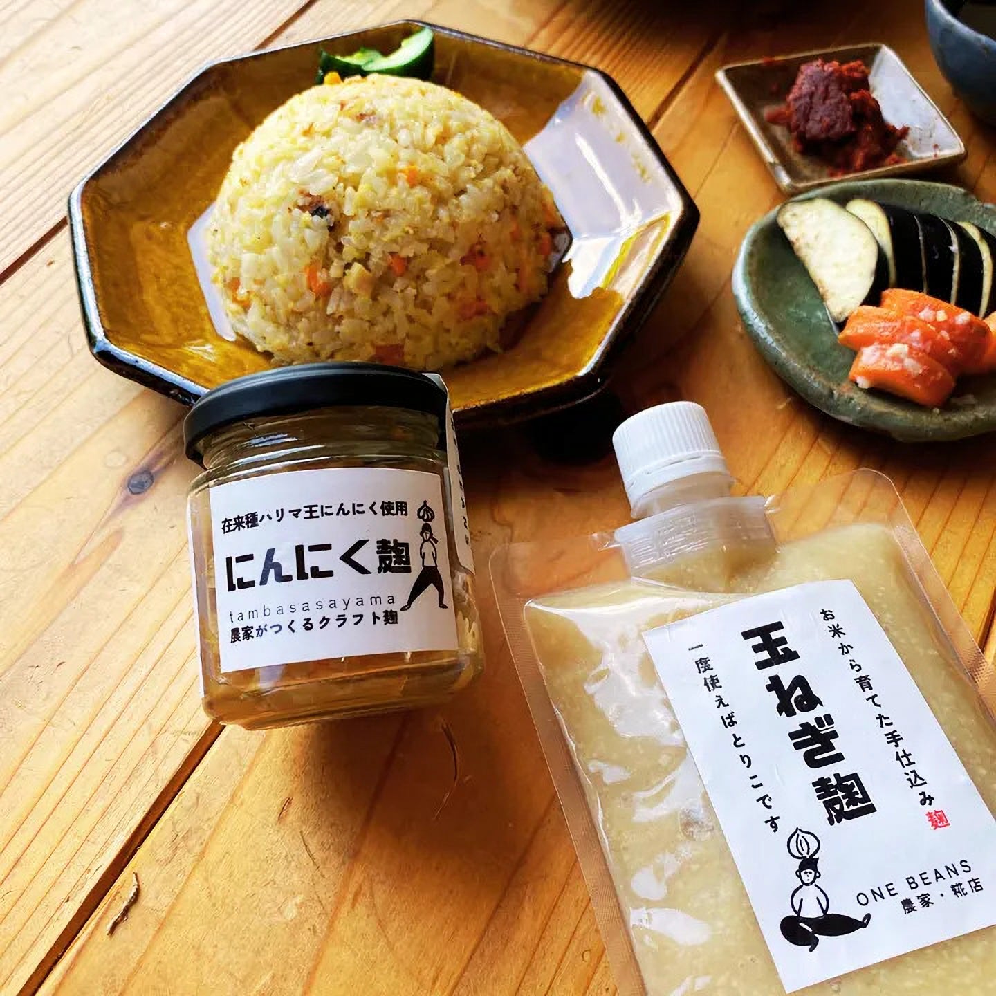 ONE BEANS お米から育てた手仕込み 玉ねぎ麹 180g