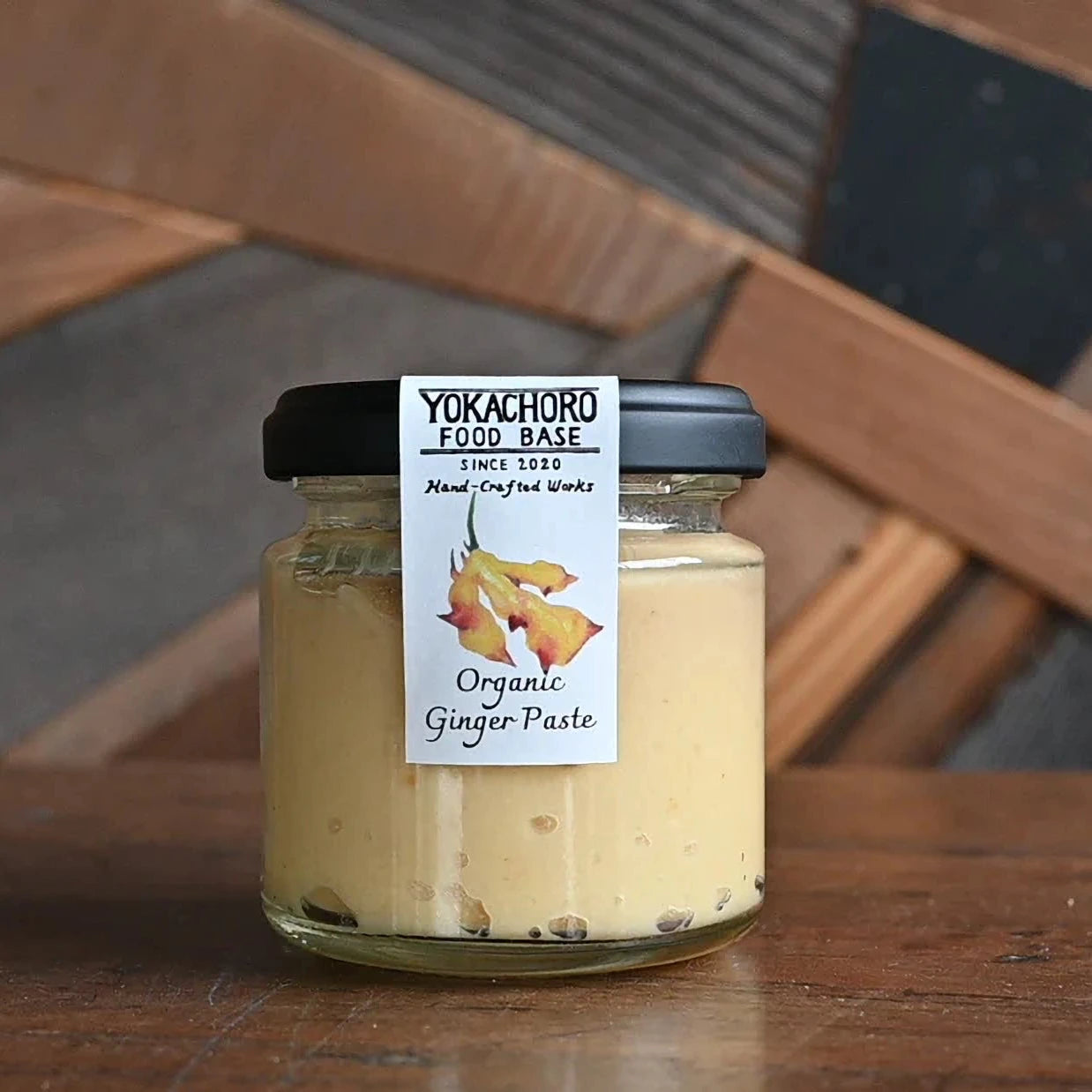 国産・無添加の生姜ペースト。市販の生姜チューブの代わりに。YOKACHORO FOOD BASEの発酵調味料。
