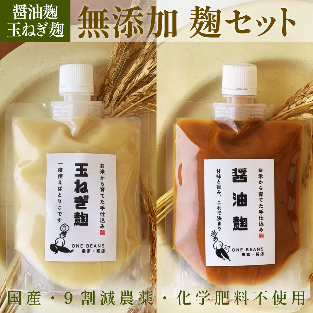 無添加 玉ねぎ麹 醤油麹 セット