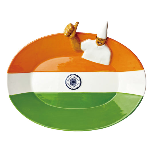 インドおじさんのカレー皿