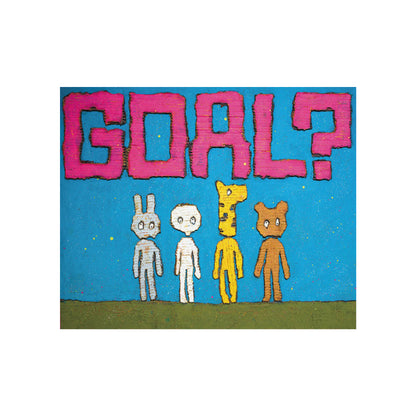 オリジナルステッカー GOAL？