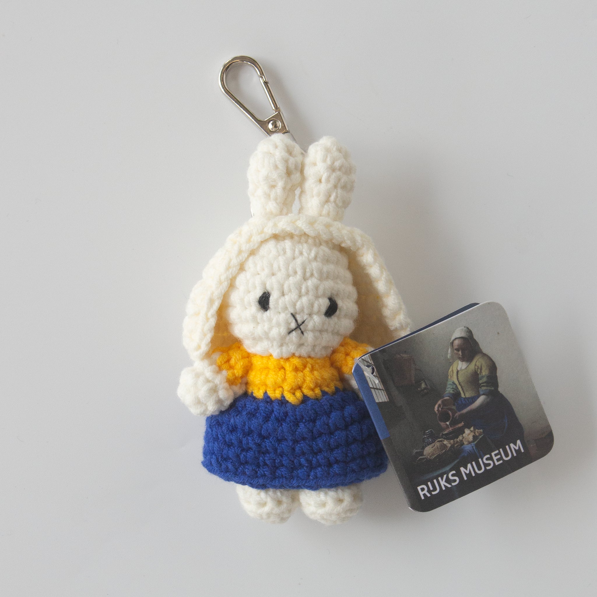 ミルクメイド ミッフィー 牛乳を注ぐ女 キーホルダー あみぐるみ miffy