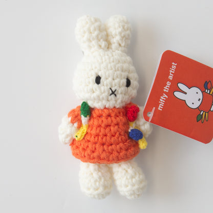 ミッフィー×Miffy the artist あみぐるみ キーチェーン