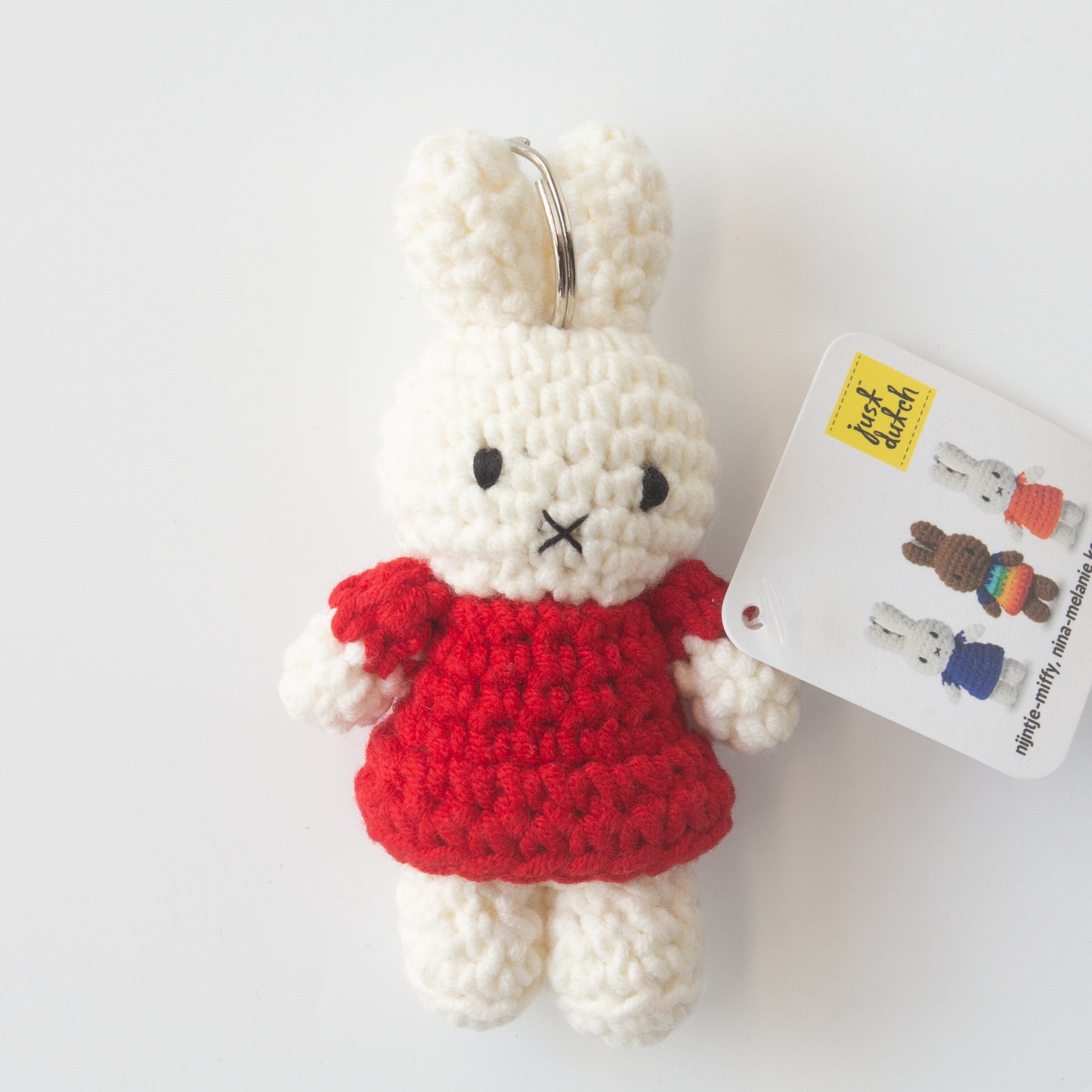ミッフィー ハンドメイド キーチェーン レッド