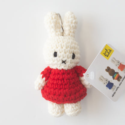 ミッフィー ハンドメイド キーチェーン レッド