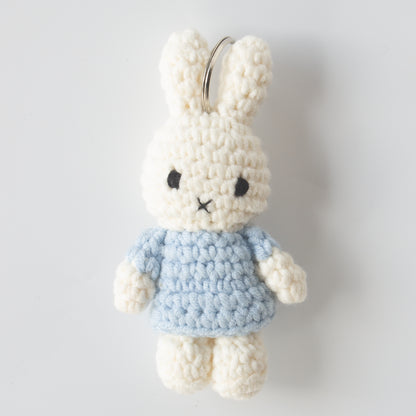 ミッフィー ハンドメイド キーチェーン パステルブルー
