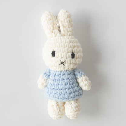ミッフィー ハンドメイド キーチェーン パステルブルー