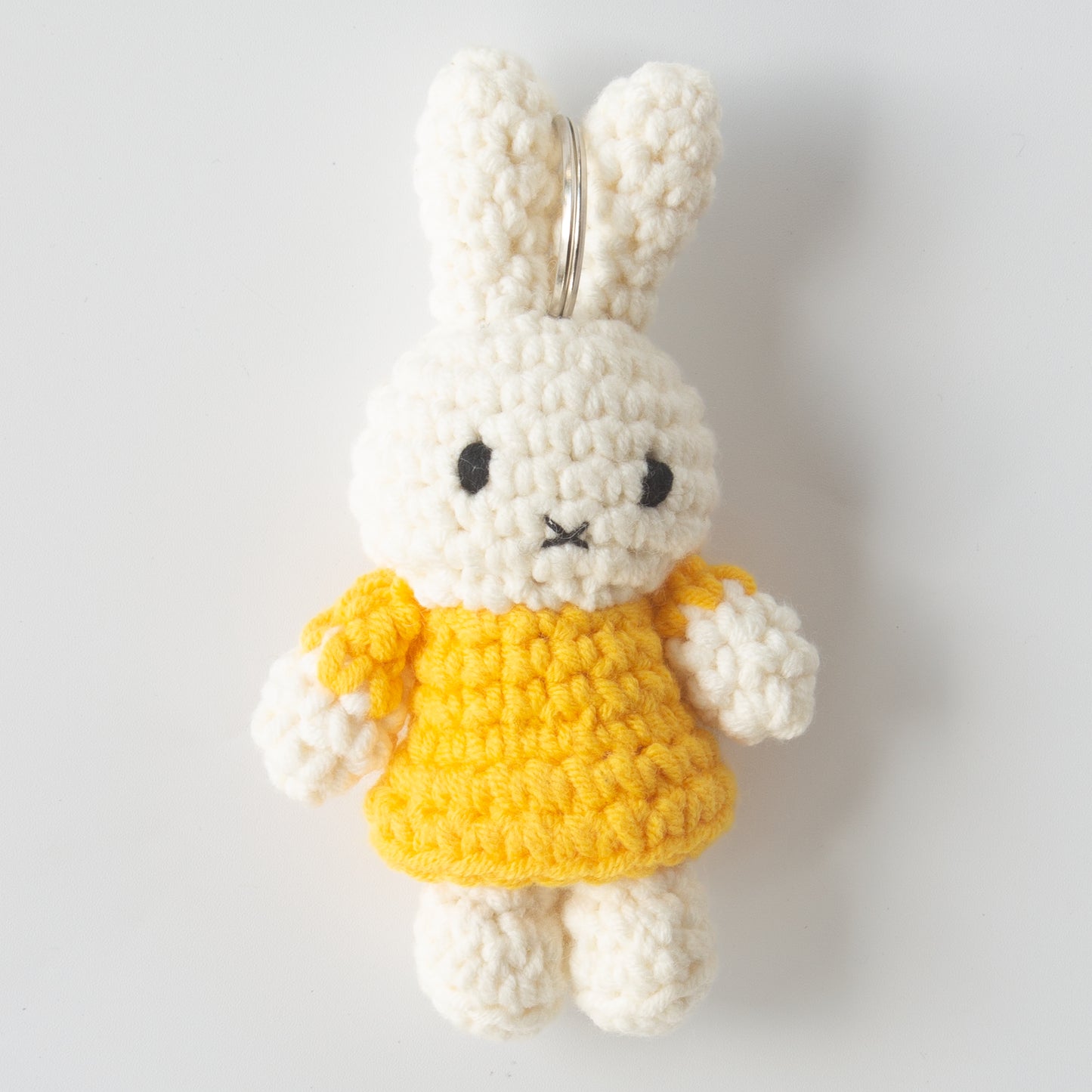 ミッフィー ハンドメイド キーチェーン イエロー
