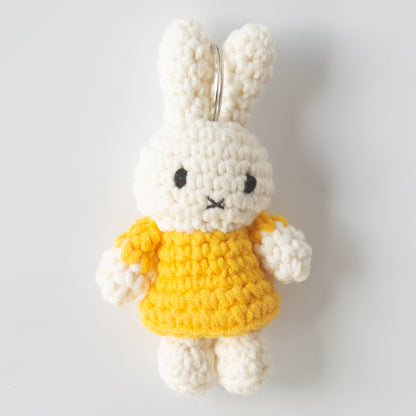 ミッフィー ハンドメイド キーチェーン イエロー