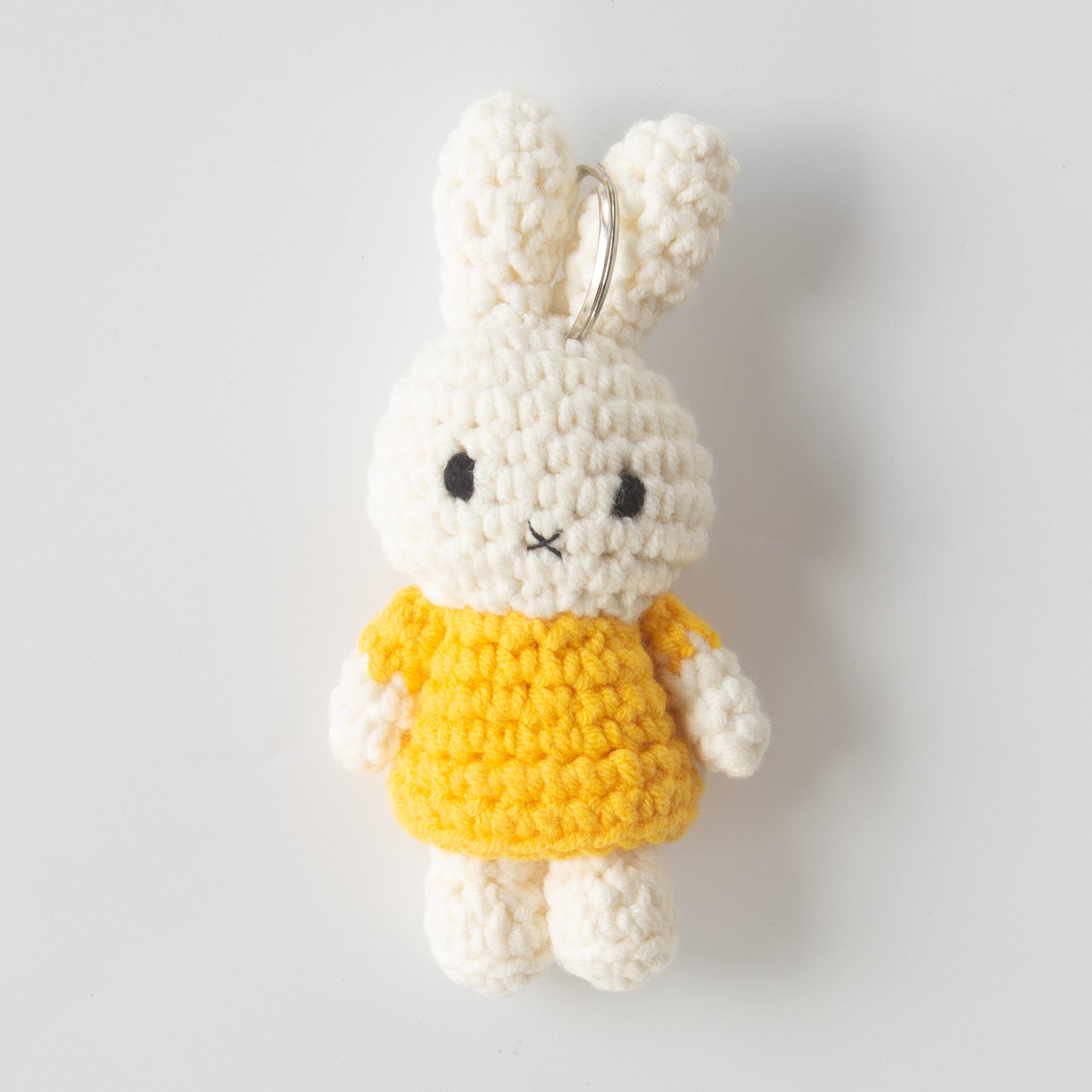 ミッフィー ハンドメイド キーチェーン イエロー