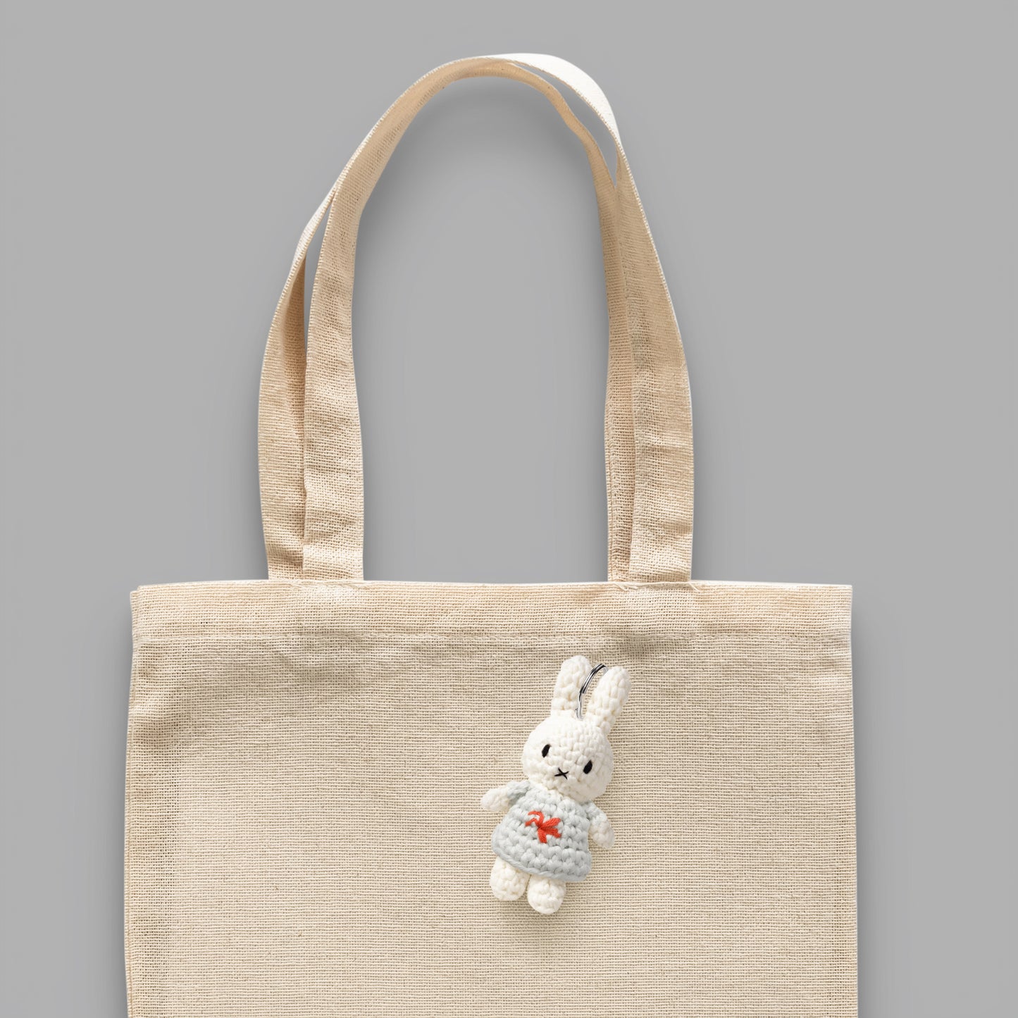 ミッフィー×ヨンギュ 編みぐるみ キーホルダー