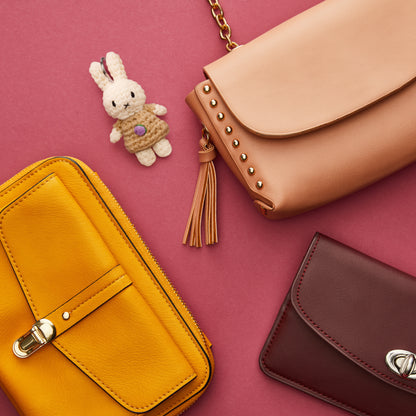 ミッフィー×グァンヅォン 編みぐるみ キーホルダー