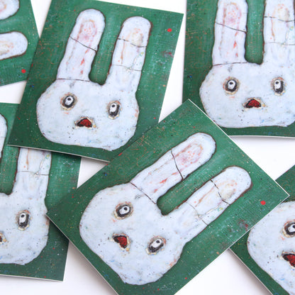 オリジナルステッカー うさぎ001