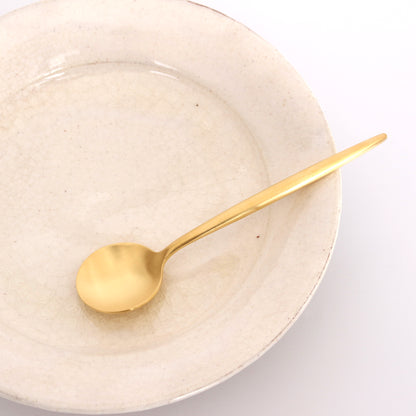 上品な光沢と落ち着きのあるティースプーン