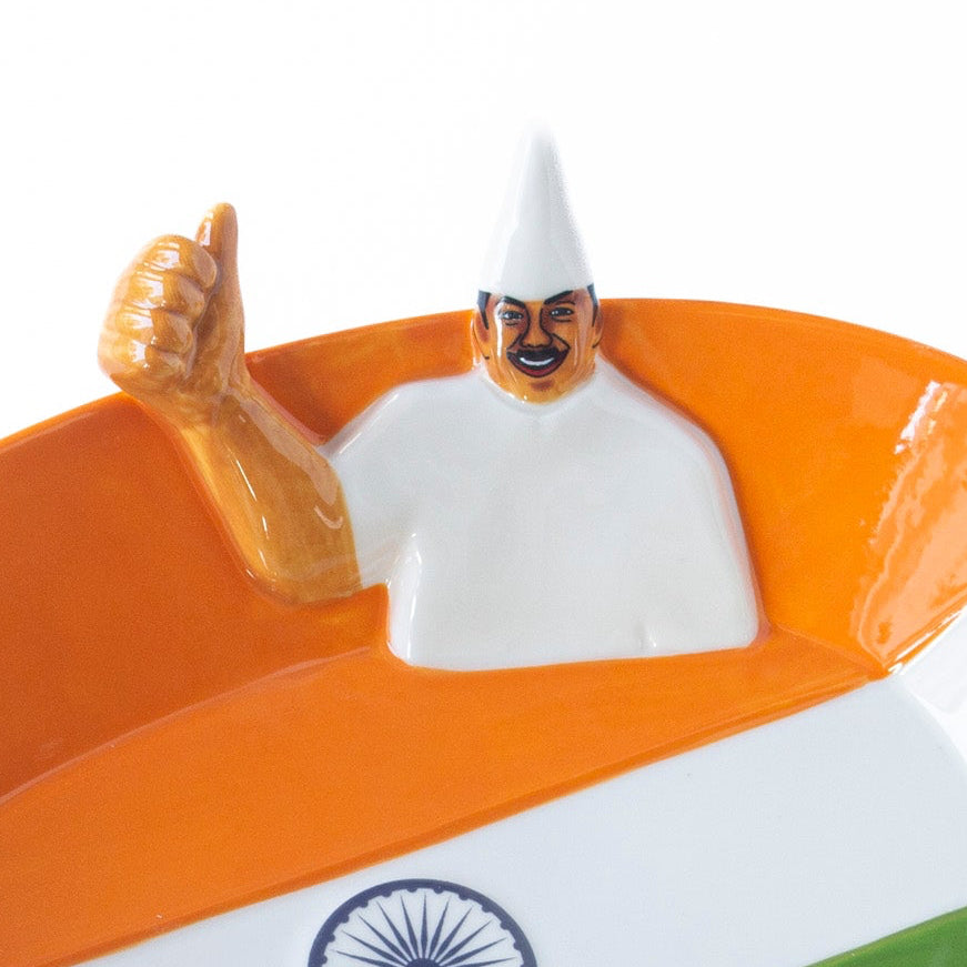 インドおじさんのカレー皿