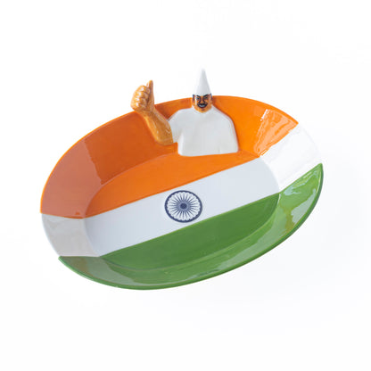 インドおじさんのカレー皿