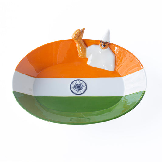 インドおじさんのカレー皿