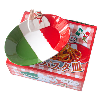 イタリアおじさんのパスタ皿