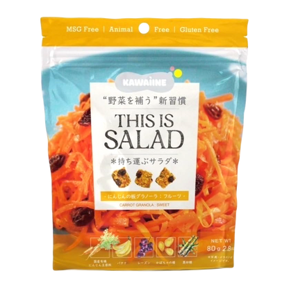 THIS IS SALAD にんじんの板グラノーラ フルーツ