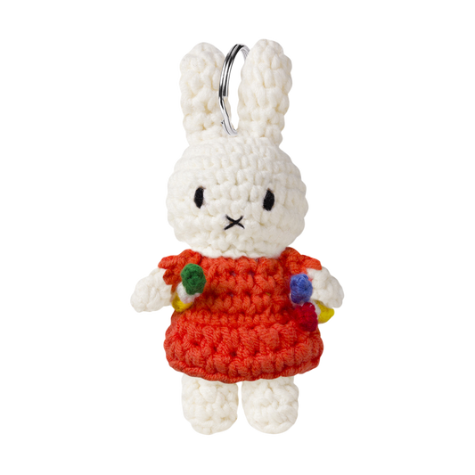 ミッフィー×Miffy the artist あみぐるみ キーホルダー