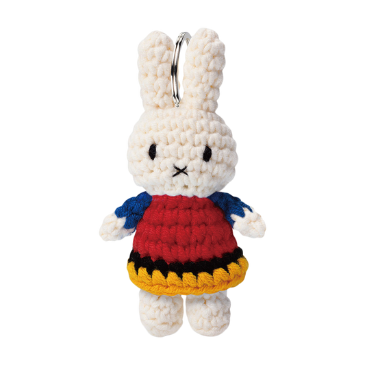 ミッフィー×モンドリアン あみぐるみのキーホルダー