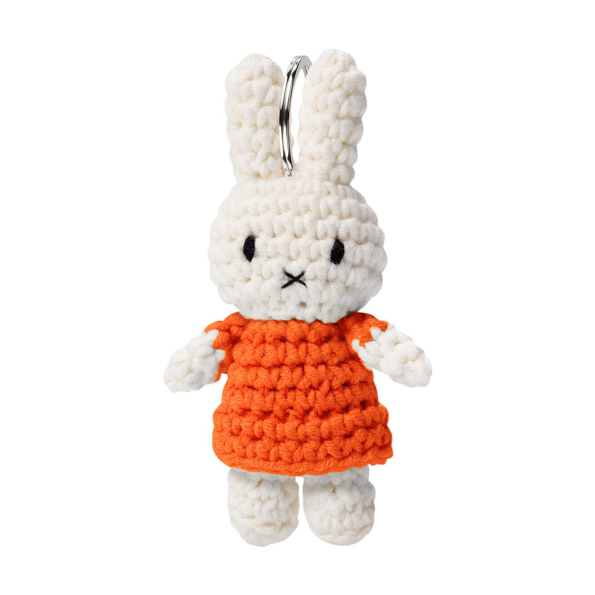 ミッフィー ハンドメイド キーチェーン オレンジ