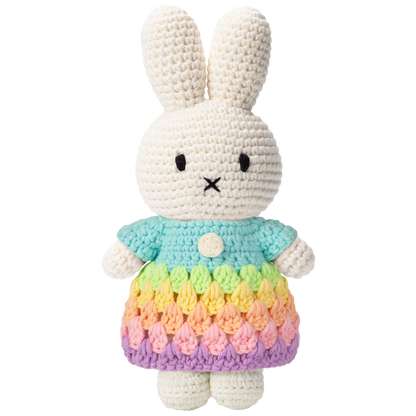 ミッフィー レインボー ドレス パステル あみぐるみ