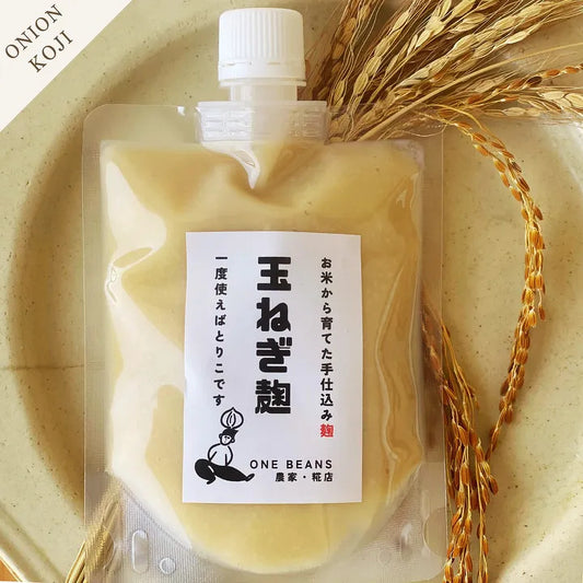 ONE BEANS お米から育てた手仕込み 玉ねぎ麹 180g