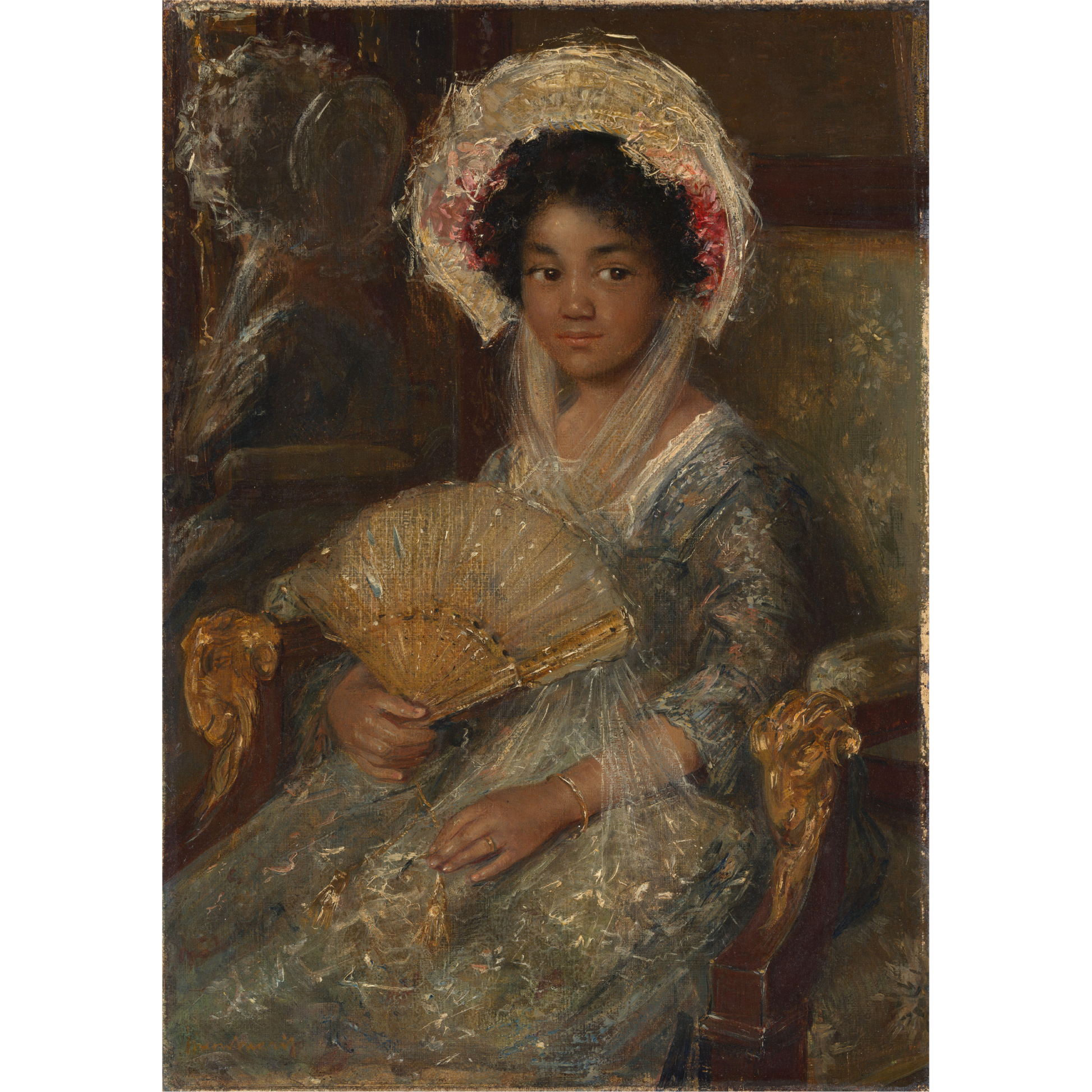 オランダの画家サイモン・マリスによる絵画作品『イザベラ（Isabella）』
