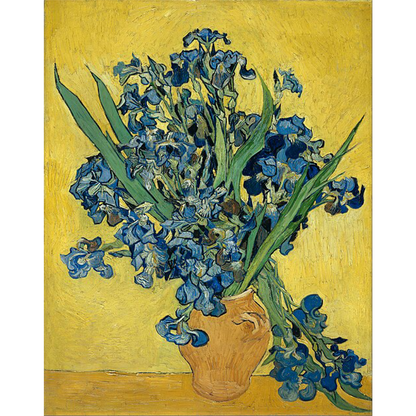 オランダの画家フィンセント・ファン・ゴッホによる絵画作品『アイリス（Irises）』