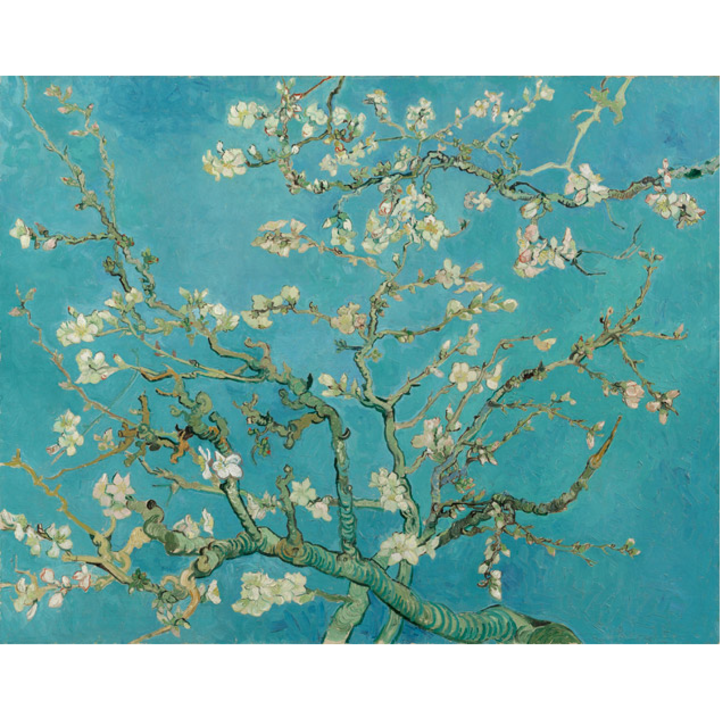 オランダの画家フィンセント・ファン・ゴッホによる絵画作品『花咲くアーモンドの木の枝（Almond Blossom）』